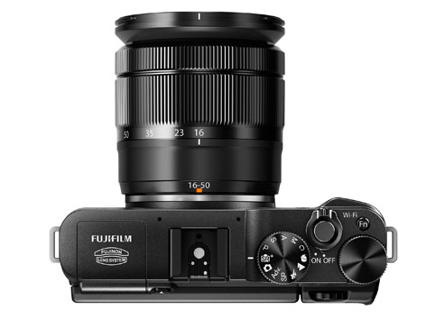 Fujifilm X-A1 con XC16-50mm top